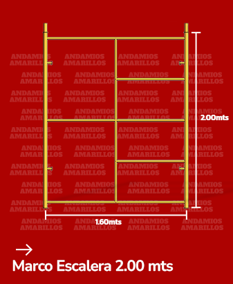 Marco Escalera 2.00 mts